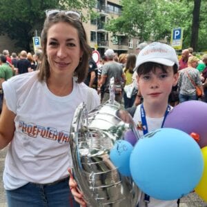 finish mike nijmeegse vierdaagse met janneke van proefdiervrij